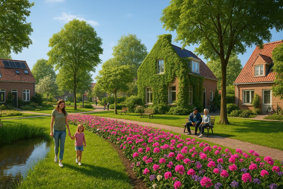 Het streefbeeld voor woongebieden.